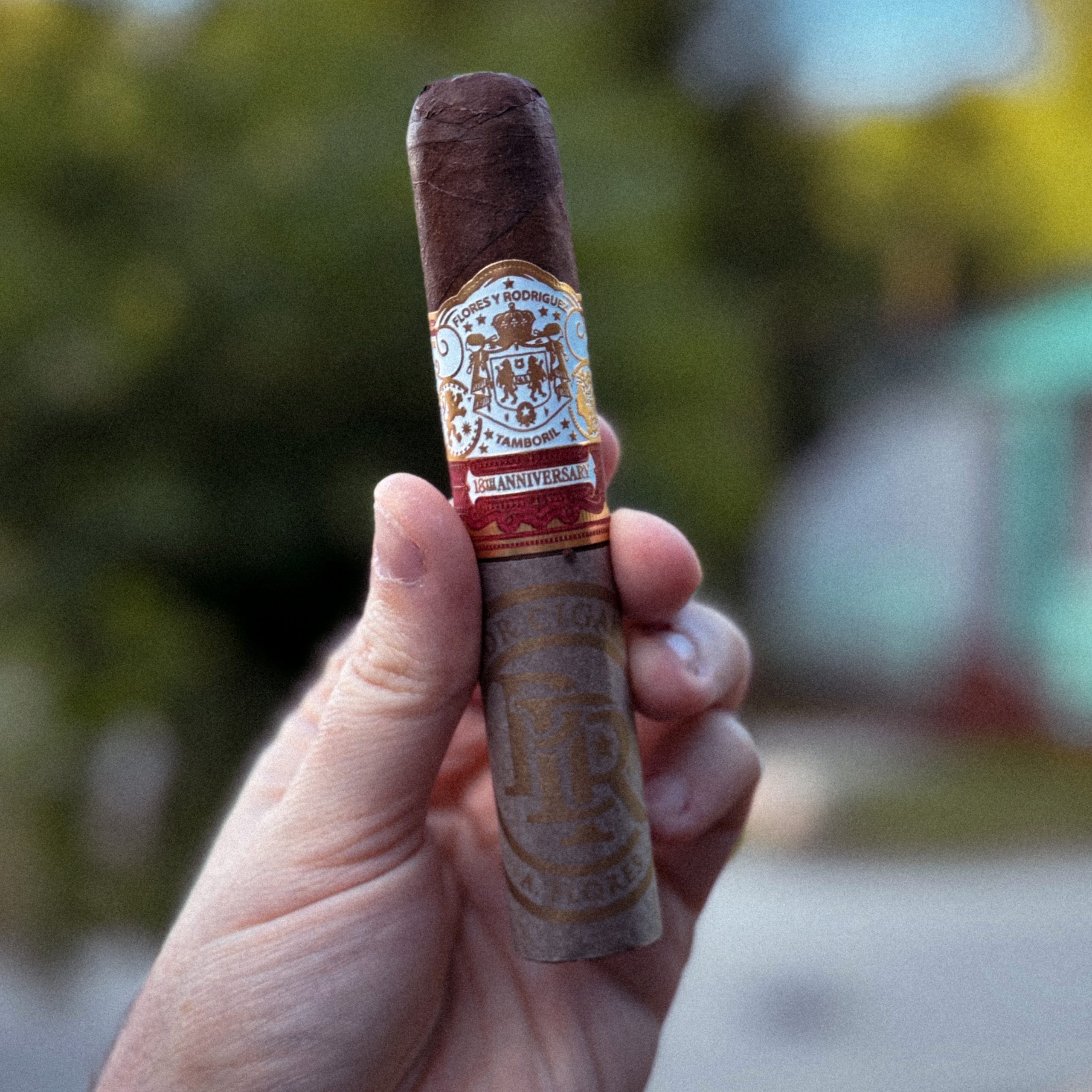 PDR Flores y Rodriguez 18th Anniversary Reserva Limitada Wide Churchill Cigar Polski Aficionado