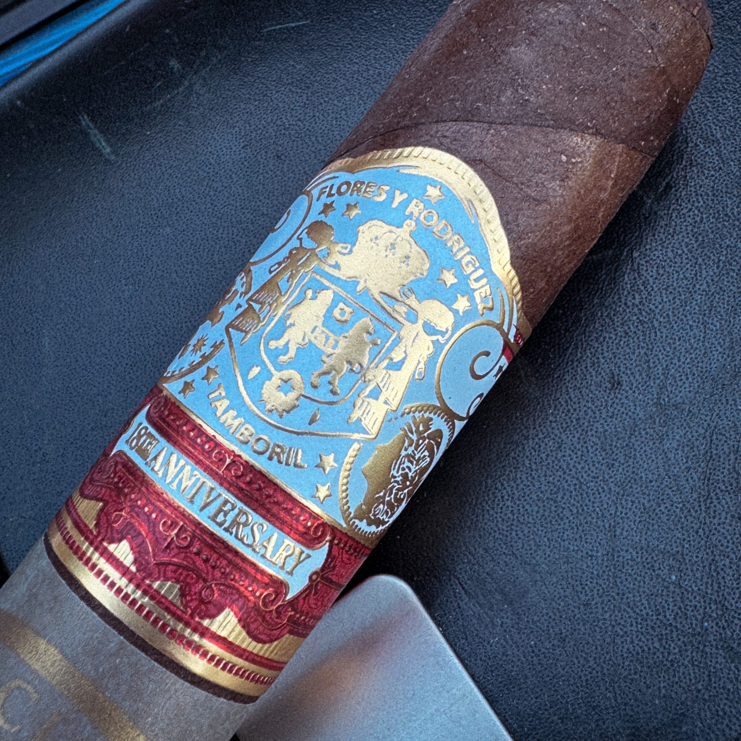 PDR Flores y Rodriguez 18th Anniversary Reserva Limitada Wide Churchill Cigar Review Polski Aficionado
