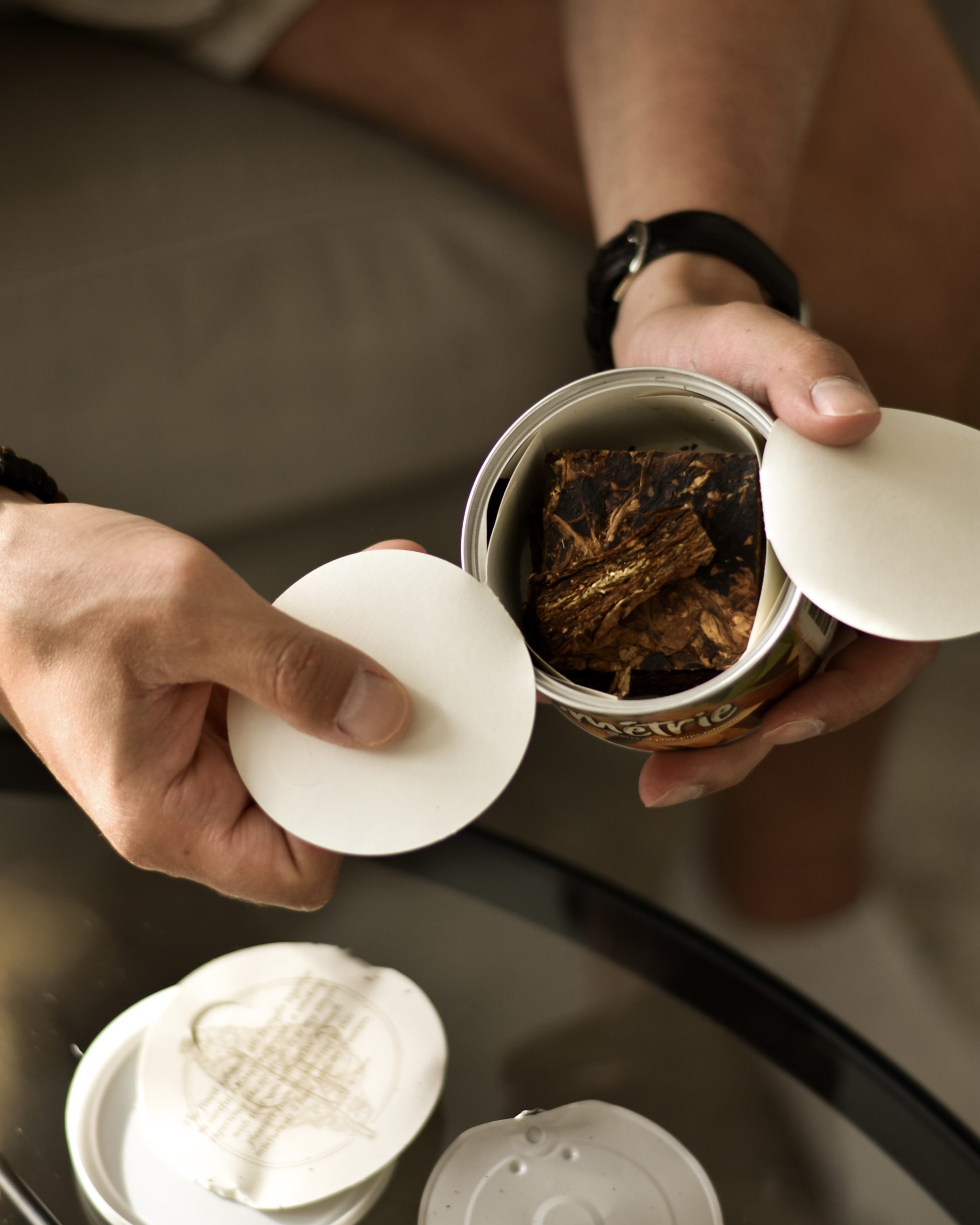 Pipe Tobacco G. L. Pease Géométrie Polski Aficionado