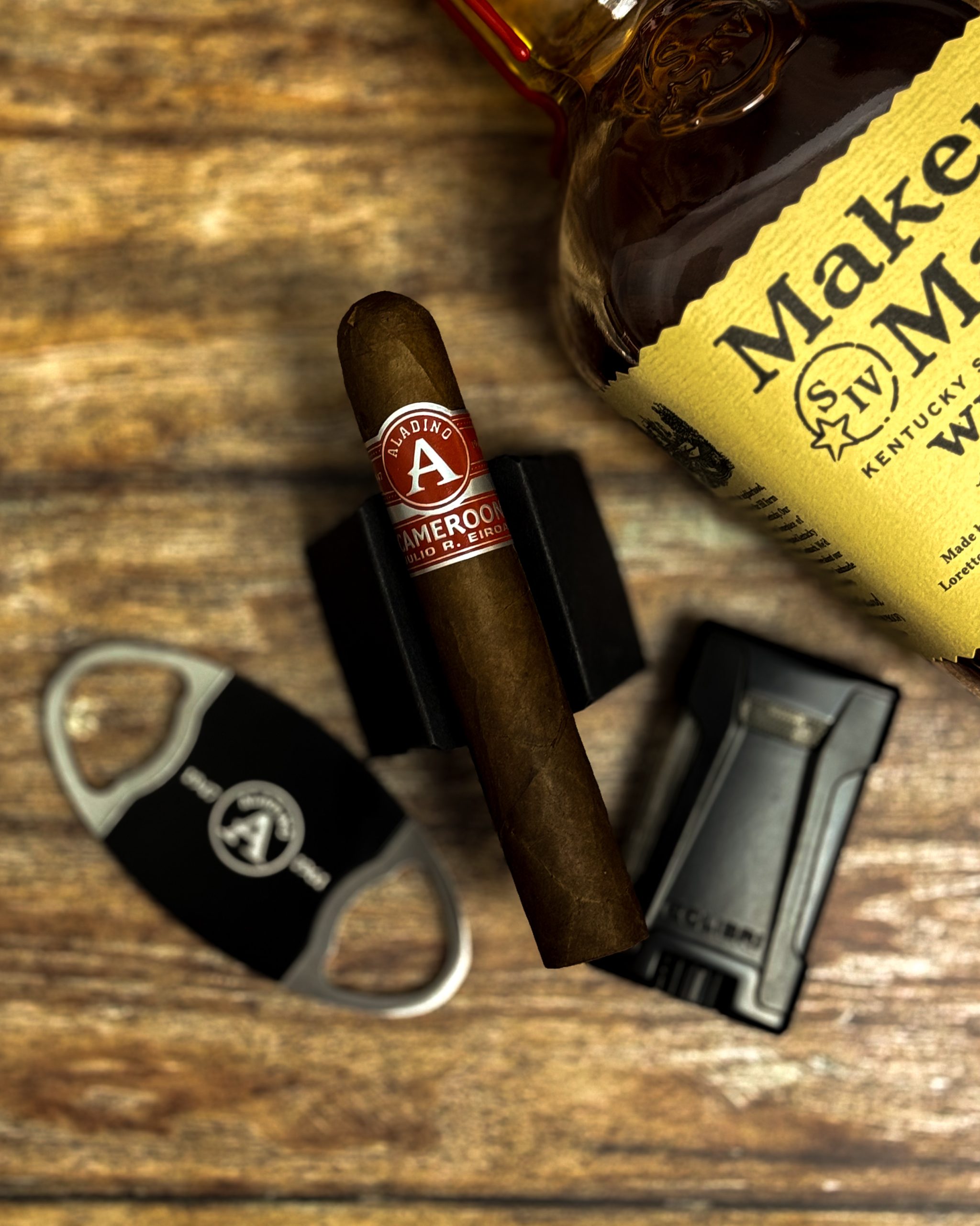 Aladino Cameroon Robusto cigar Polski Aficionado