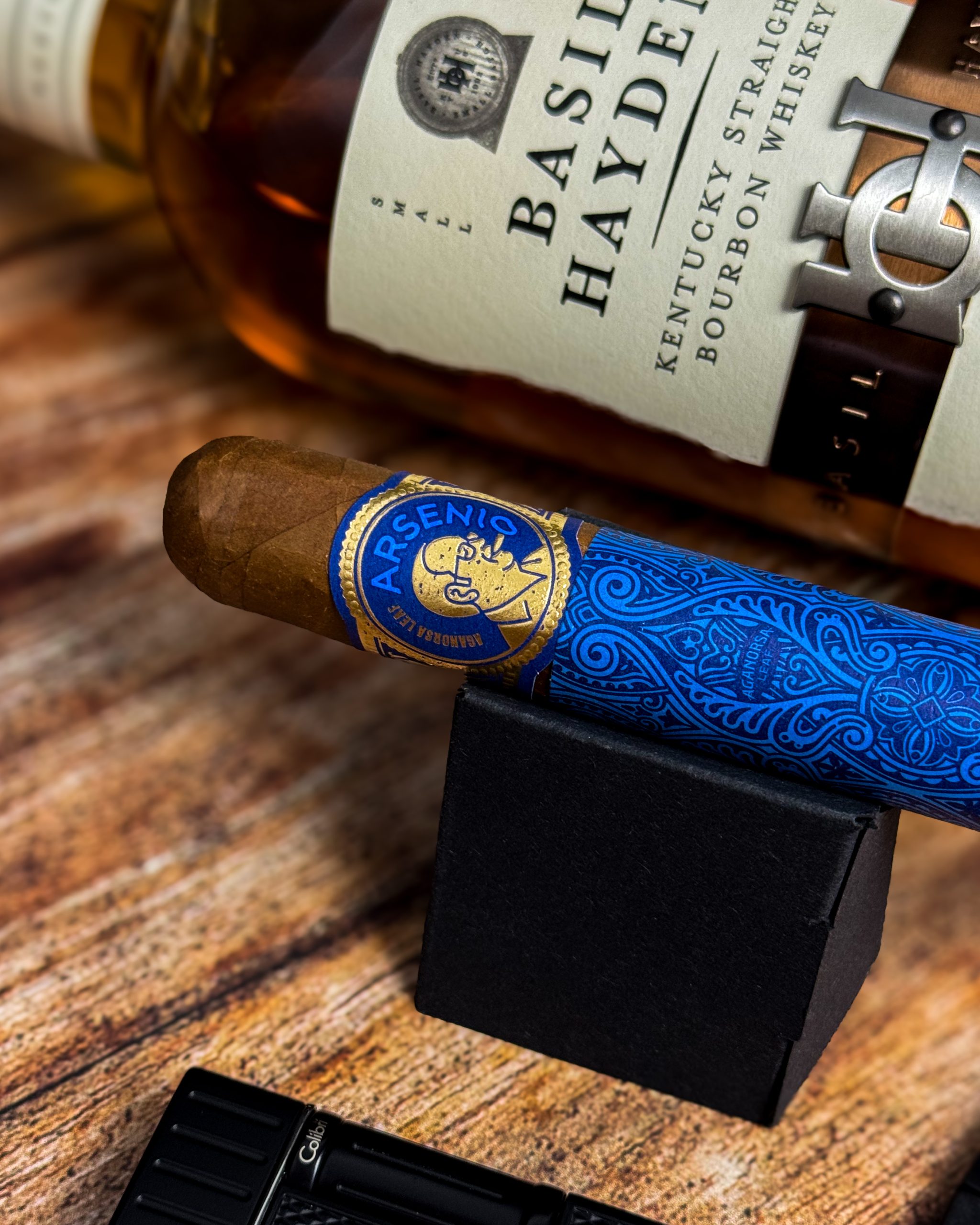 Aganorsa Leaf Arsenio Robusto cigar review Polski Aficionado